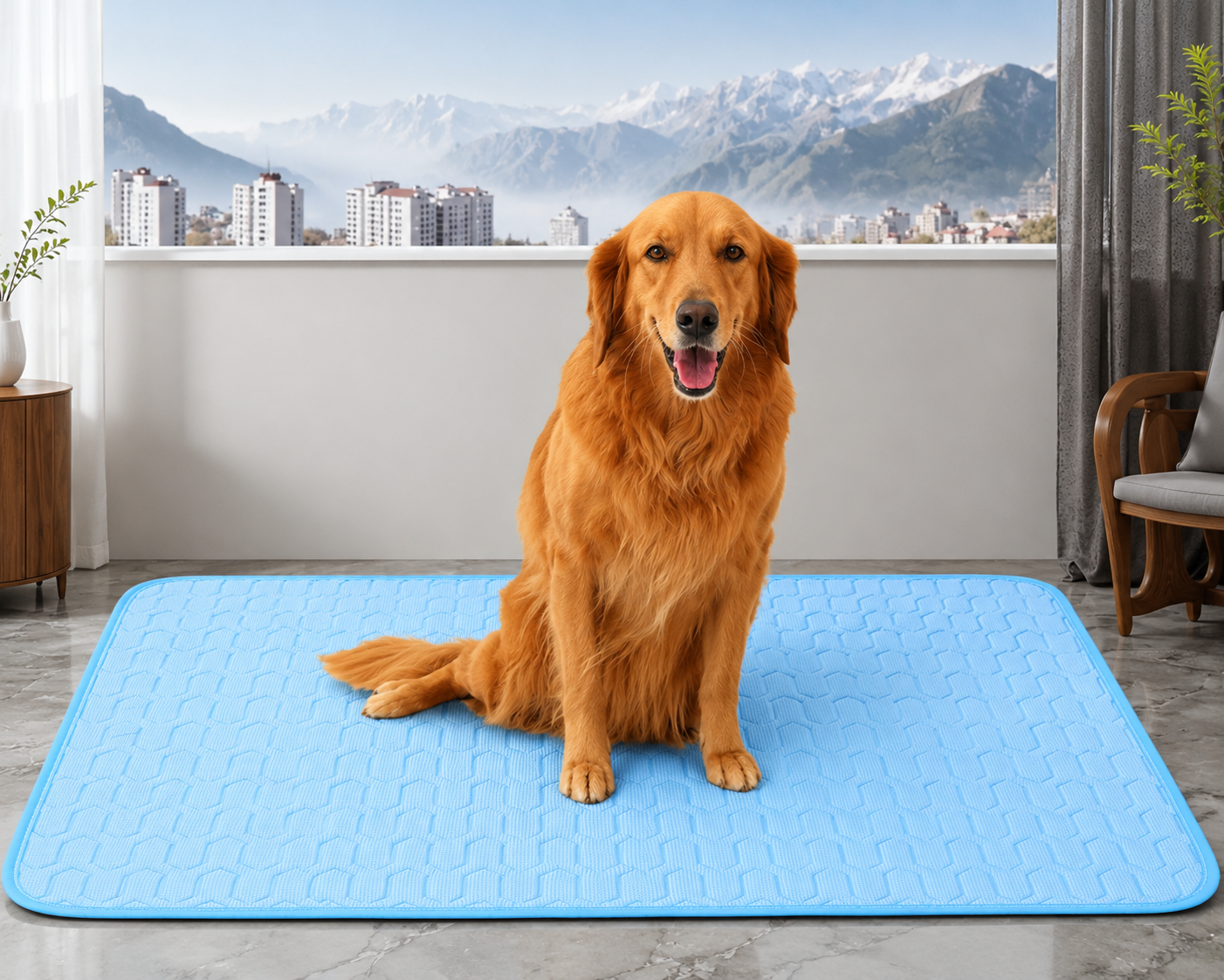 Ice-Cool Summer Pet Cooling Mat