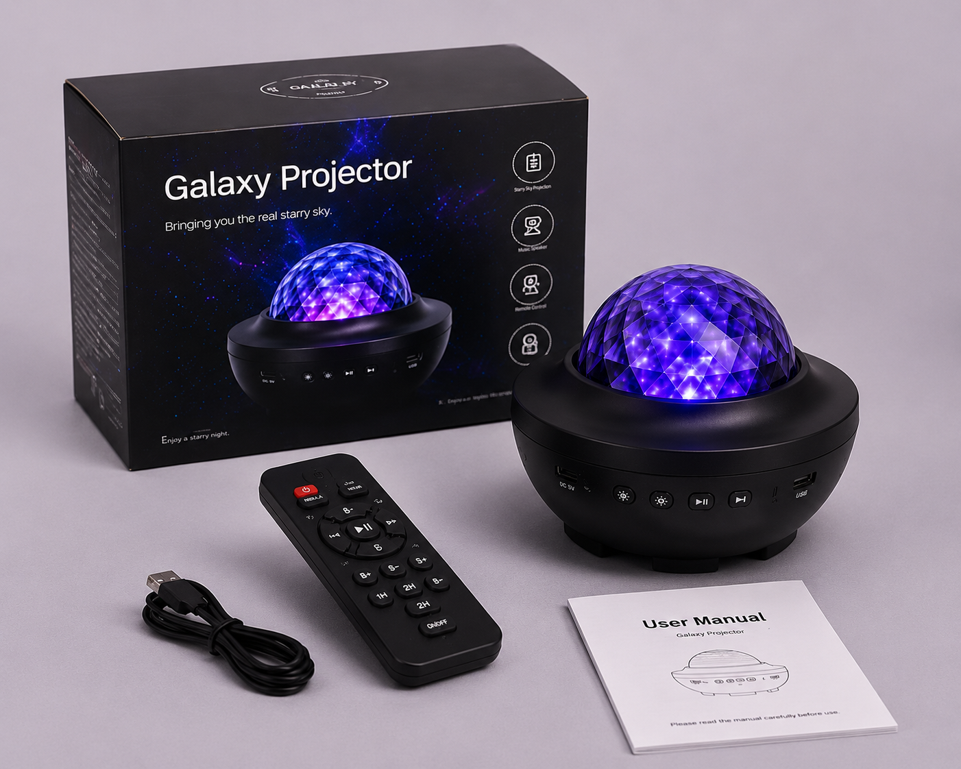 Galaxy Aurora Smart Projector