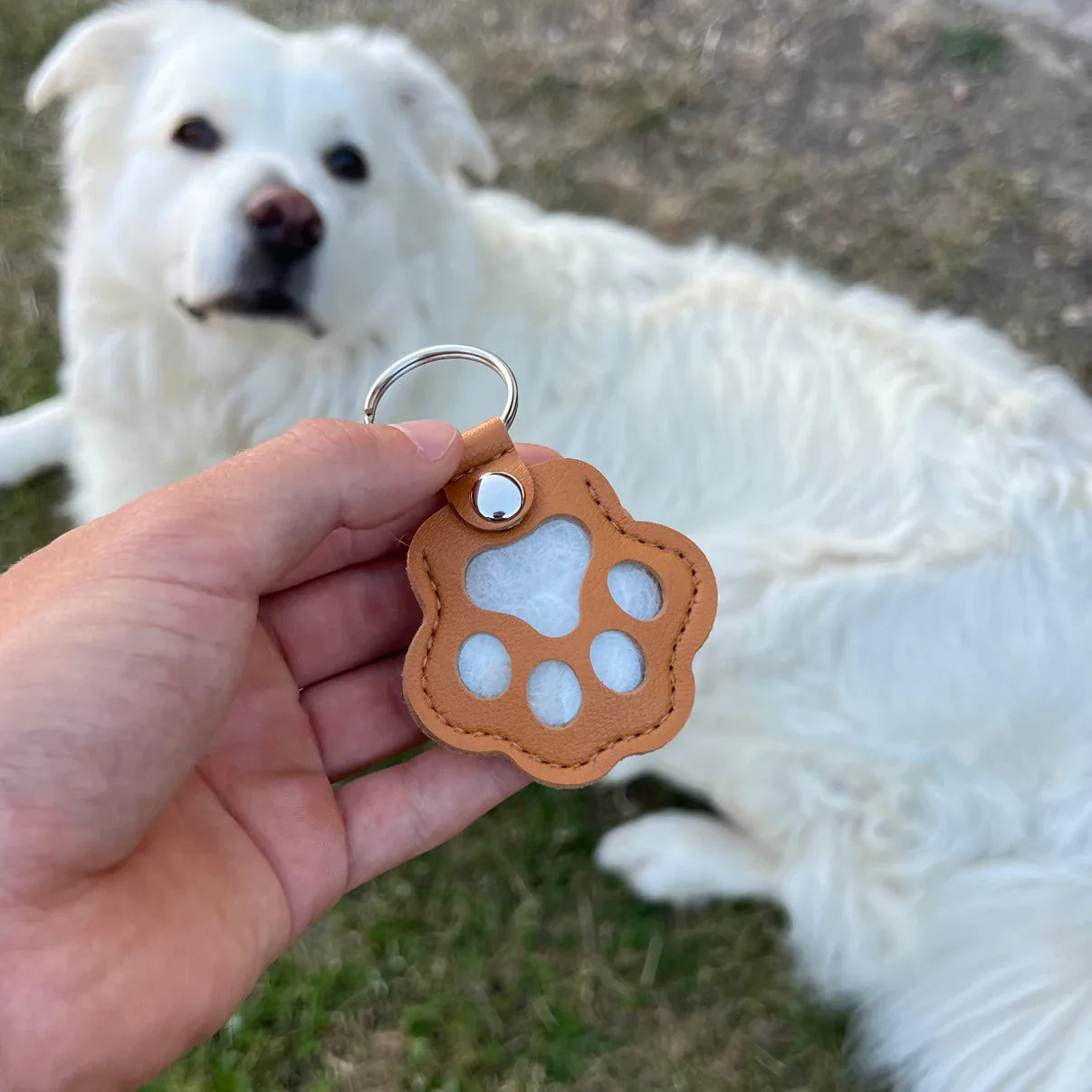 Fur Keychain